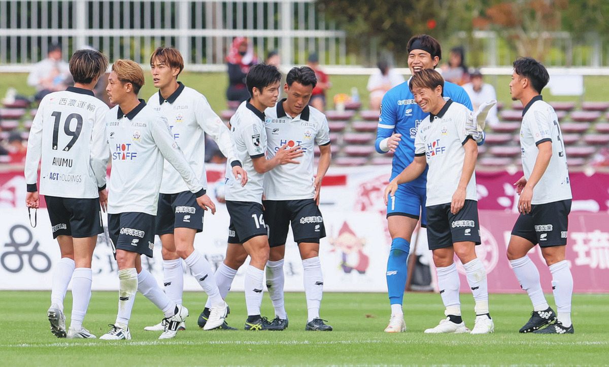 FC岐阜、アウェーで貴重なゴールの窪田稜選手 13試合ぶり