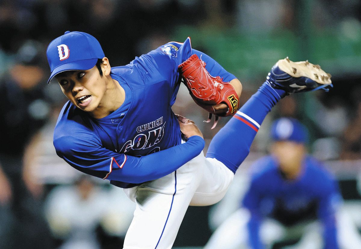 中日・根尾昂がOP戦初被弾 8回に3番手で登板、ソフトバンク・イヒネに