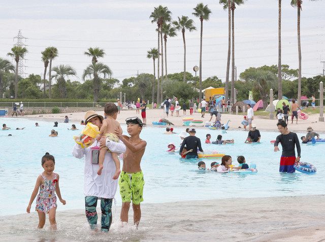 名古屋のワイキキ 閉園惜しむ声 最終日のサンビーチ日光川 中日新聞web