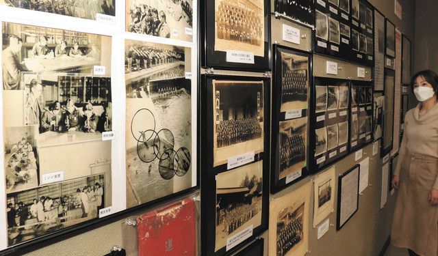 羽島高100年の歴史感じて 市歴史民俗資料館で資料展示：中日
