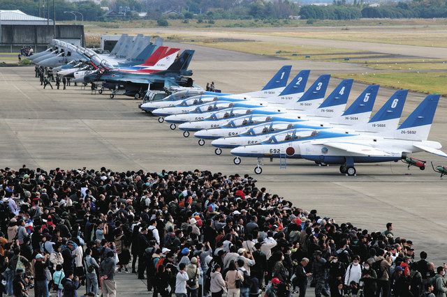 動画と写真特集】岐阜基地航空祭2023 ブルーインパルスが5年ぶりに登場