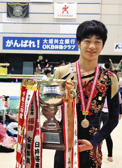 羽島 竹鼻中２年の丸山さん男子総合で優勝 全日本ジュニア新体操 中日新聞web