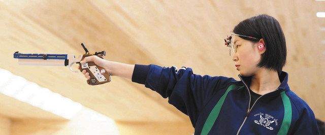 湖国の星たち 東京五輪の舞台へ＞ （2）山田聡子選手 射撃＝滋賀県