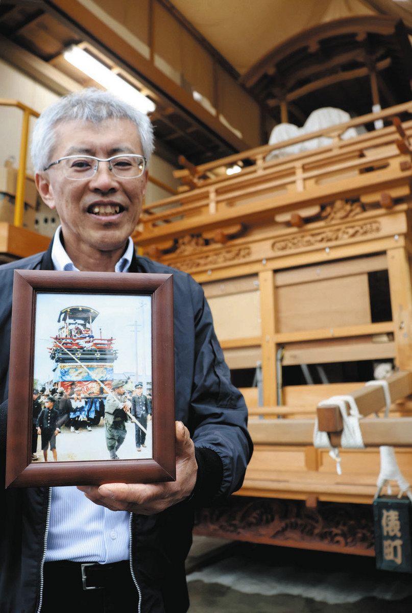 輝きを放った焼失前の軕の姿に、完全再建に向け「もうひと踏ん張り
