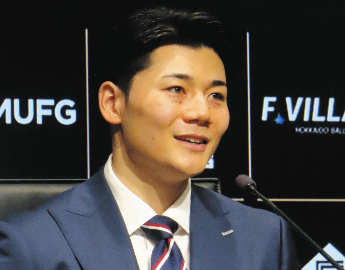 1億3000万円更改の日本ハム・清宮幸太郎、「ファイターズの顔と言って 