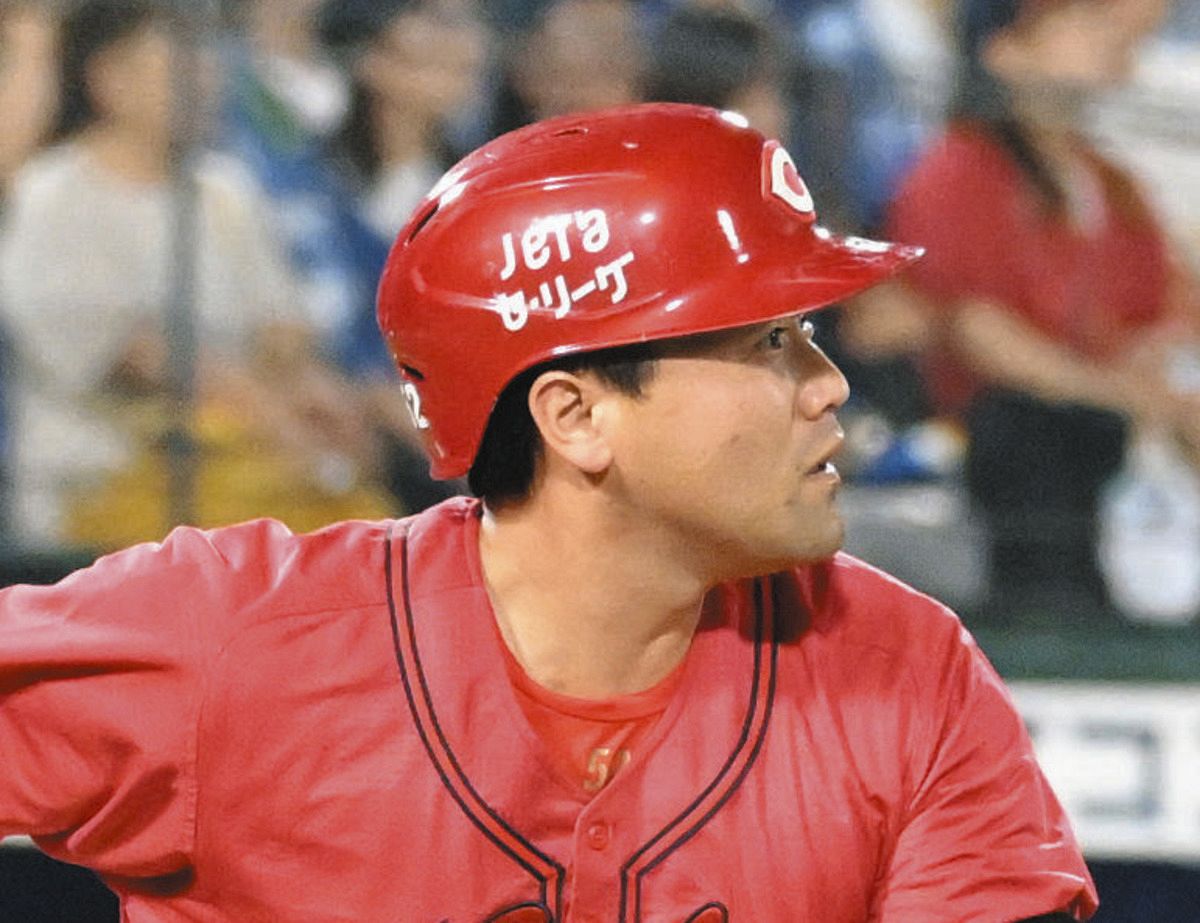 巨人－広島戦で折れたバットが勢いよく防球ネット飛び越え内野席に