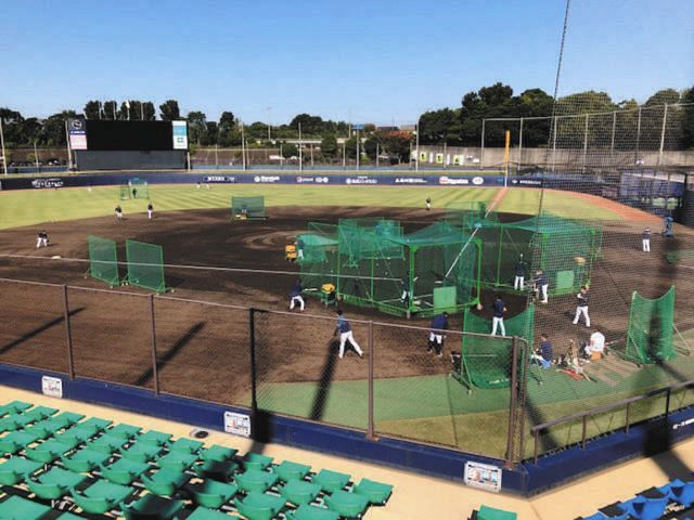 日本ハム2軍本拠地の鎌スタは30日からの3連戦が今季最終シリーズ