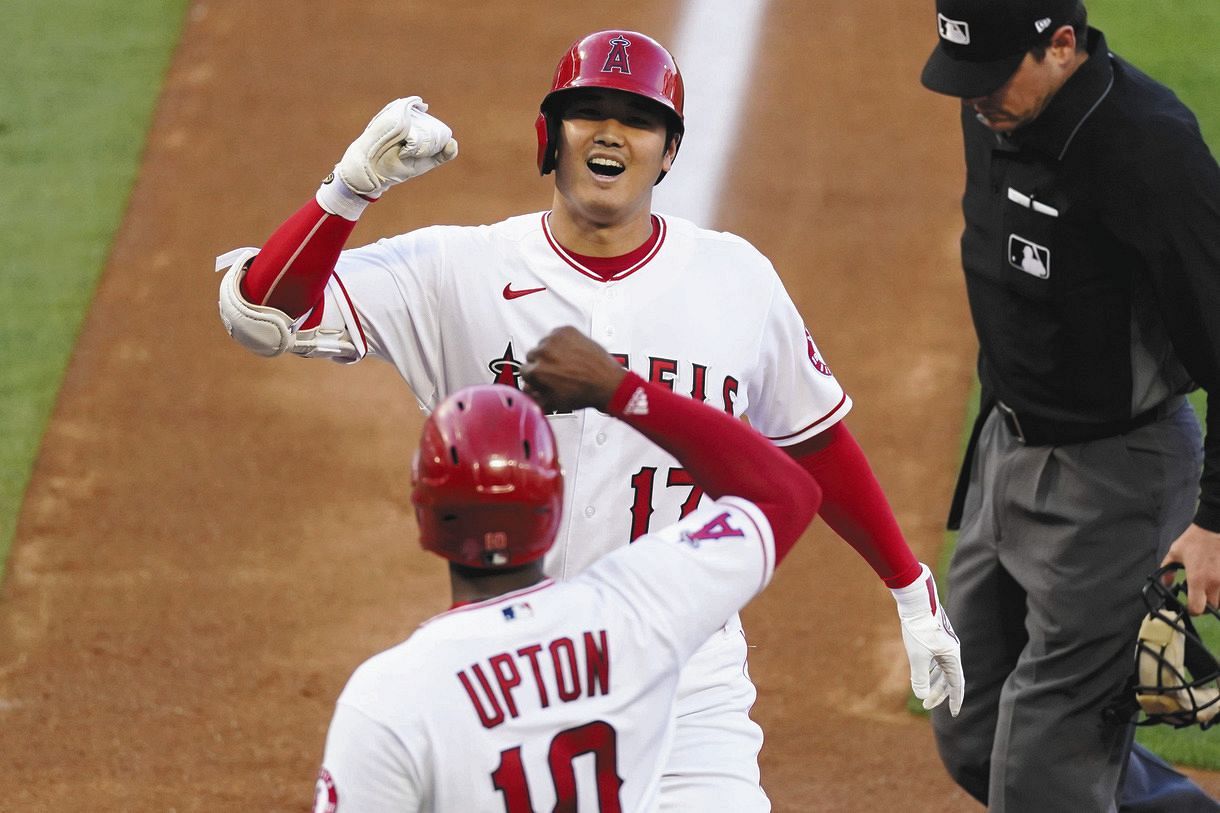 Mlb 大谷翔平17号特大弾 飛距離142メートルは メジャー自己最長を1159日ぶりに5メートル更新 中日スポーツ 東京中日スポーツ