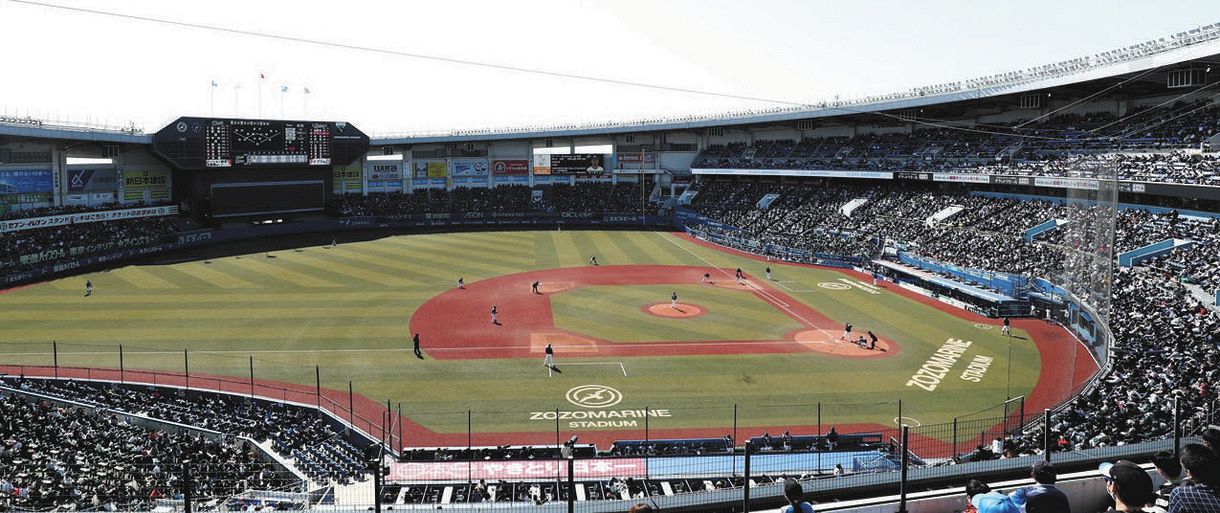 【ロッテ】ZOZOマリン外野応援指定席、来季年間シートの販売開始：中日スポーツ・東京中日スポーツ