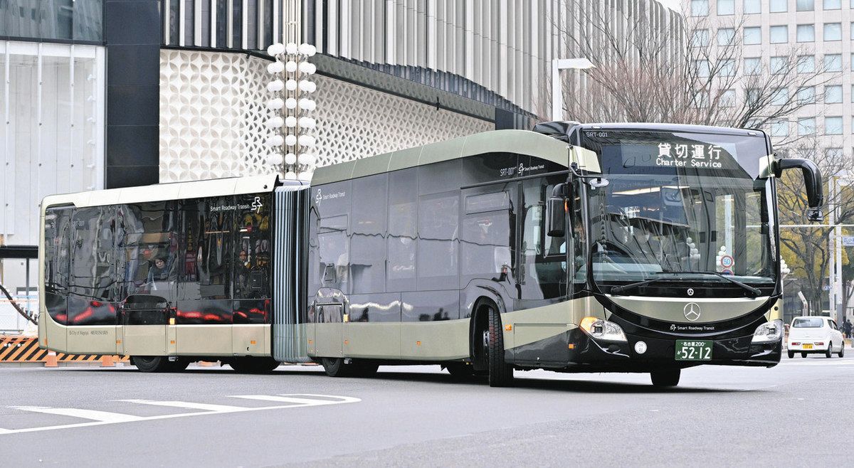 話題の新交通システム「SRT」どんな乗り心地？ 13日から名古屋駅―栄で