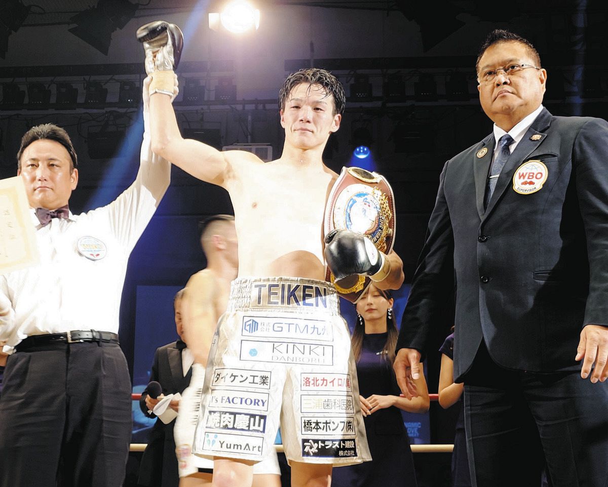 ボクシング】李健太、判定3―0でWBOAP王座初防衛 「この階級は1敗したら