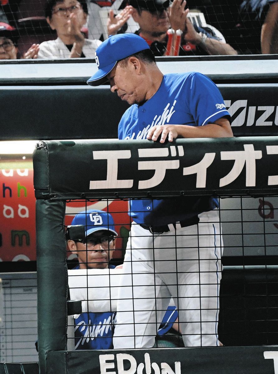 中日・井上監督、9失点＆9安打ながら1点も奪えずの”ボロ負け”に「今年