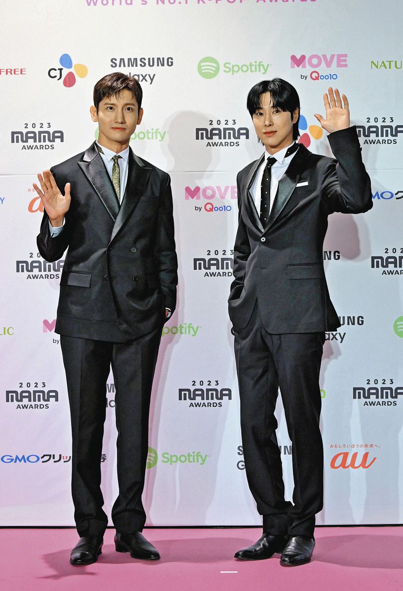 ◇東方神起が登場、K―POP授賞式「MAMA AWARDS」【写真】：中日スポーツ・東京中日スポーツ