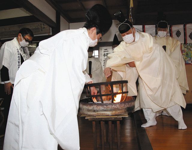 無病息災 祈り届いて 富山 左義長まつり代替式典 北陸中日新聞web