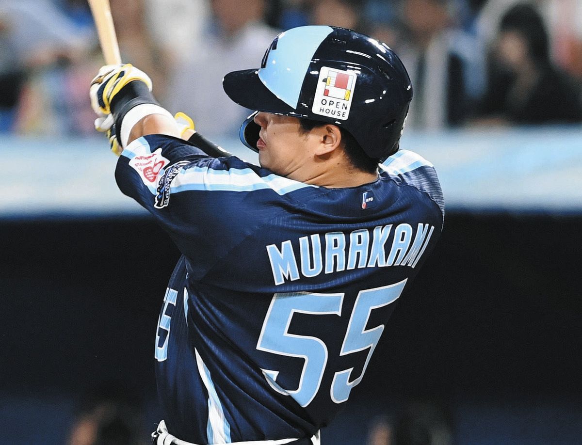 ヤクルト・村上宗隆、4試合ぶりの一発でチーム単独トップの本塁打数