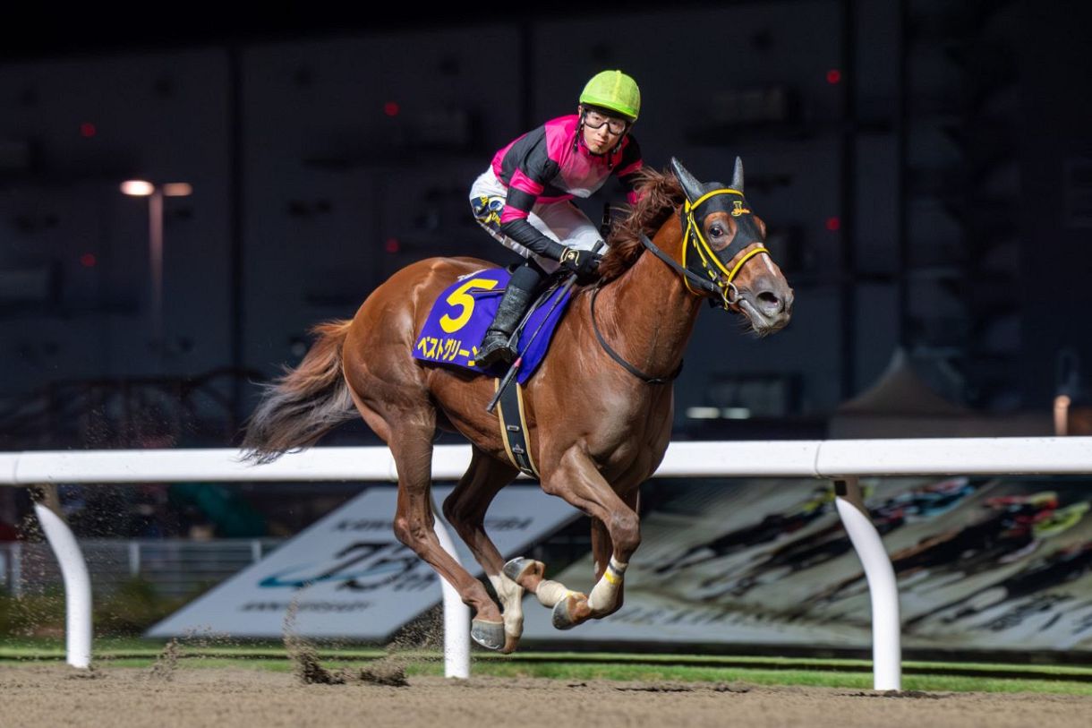 川崎・全日本2歳優駿】4戦無敗の道営馬ベストグリーン、JRA勢相手でも