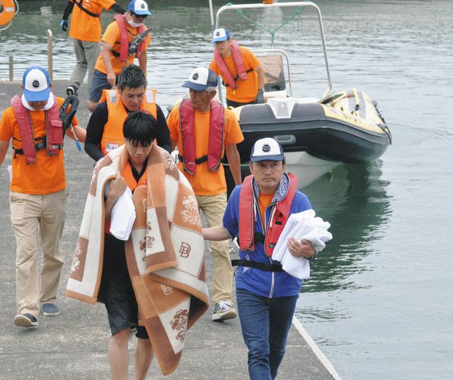 浜名湖ボート転覆事故「忘れない」 再発防止へ訓練「子どもの安全は 