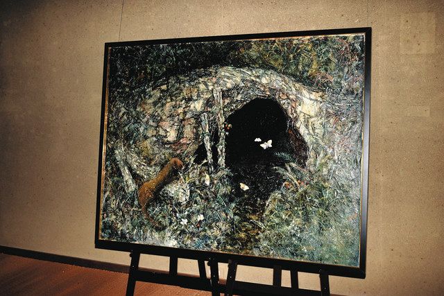 水上勉との友情を絵で紹介 おおいで画家・渡辺淳の企画展：中日新聞Web