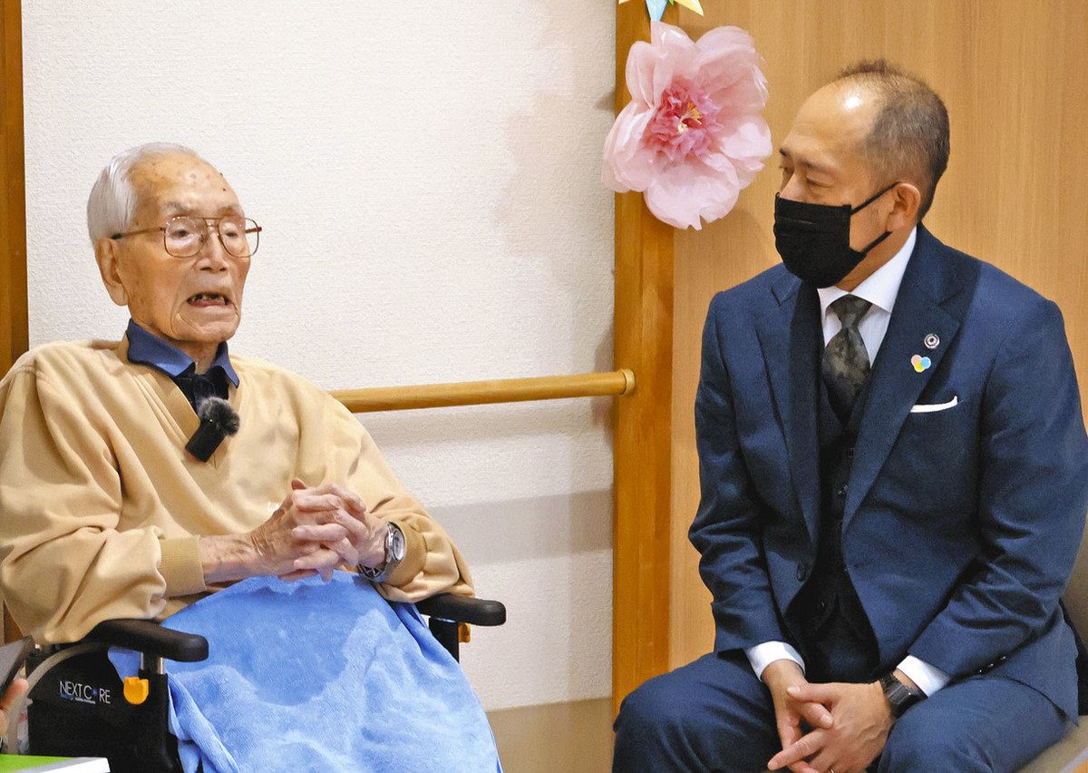 107歳「健康で生きることが楽しみ」 長野県松本市の男性最高齢、鈴木