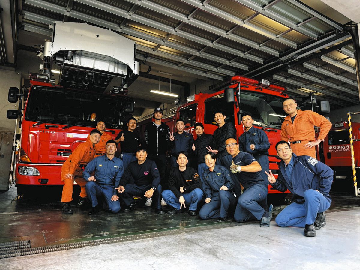 ◇ダルビッシュ有、消防署の”神対応”『パパが1番嬉しそう』【実際の