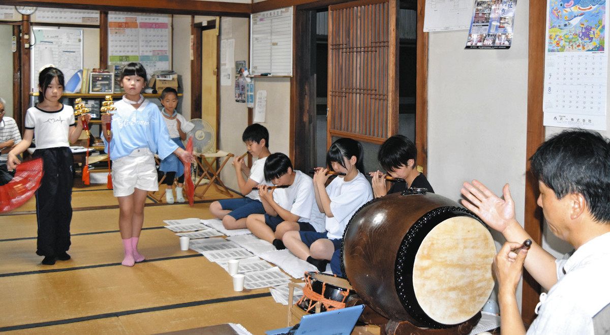 昔の太鼓、お祭り、囃子、御神楽 アウトレット