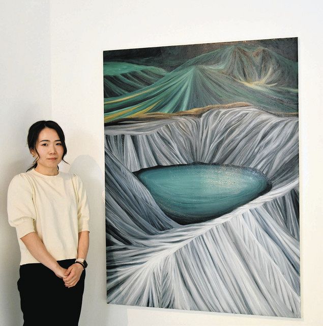 まるで望遠レンズで見てるよう 名古屋出身画家・横野さんが地元で個展：中日新聞Web