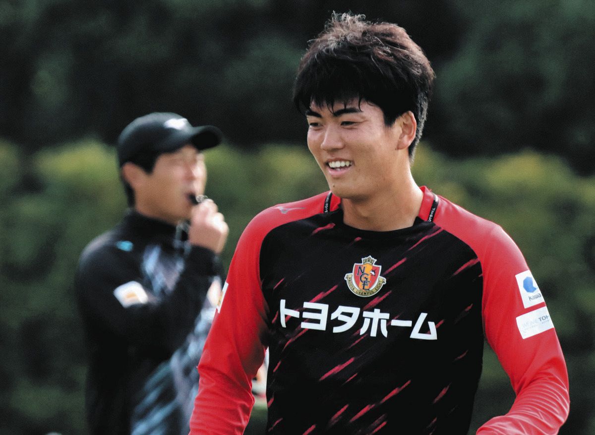 J1名古屋】開幕戦に先発濃厚な井上詩音「すごくわくわく…5年間