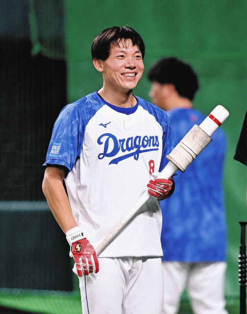 大島洋平、2000安打を越えて突き進む！ 先発・柳裕也は今季の本拠地初