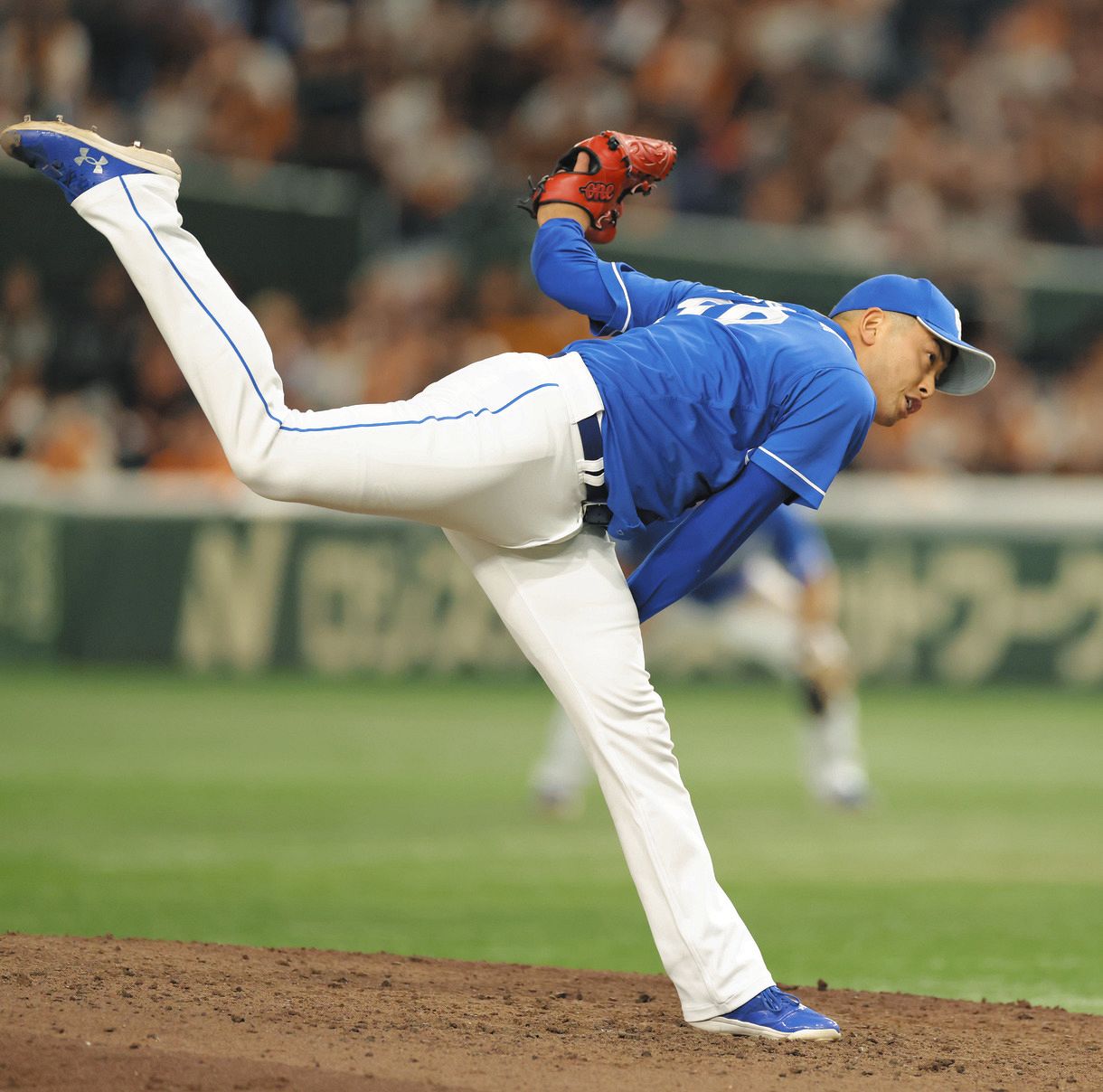 中日・松山晋也、セ育成ドラフト出身初の30セーブ！ 圧巻三者凡退で
