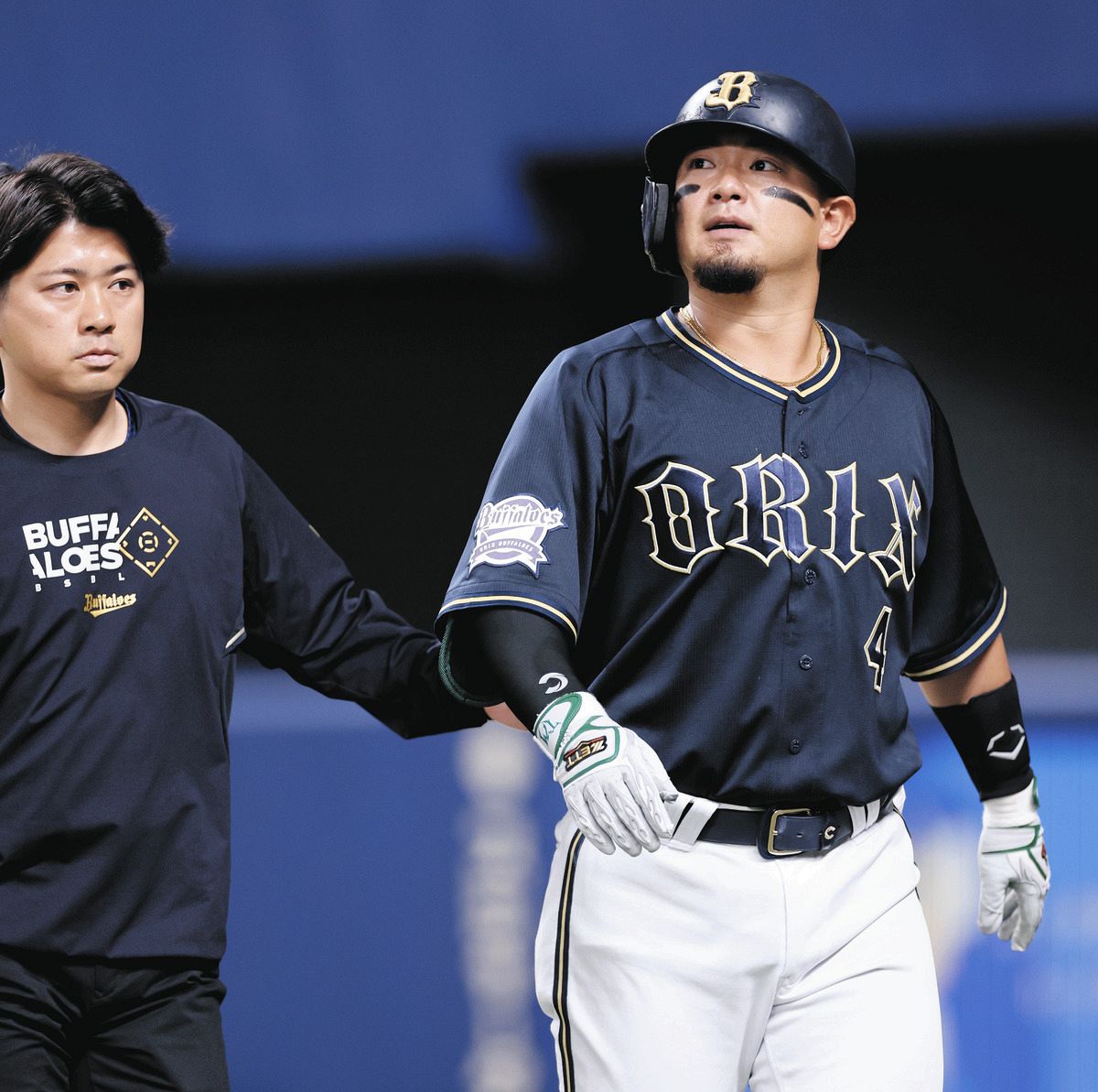 オリックス・バファローズ 森友哉 ユニフォーム ビジター BUFFALOES