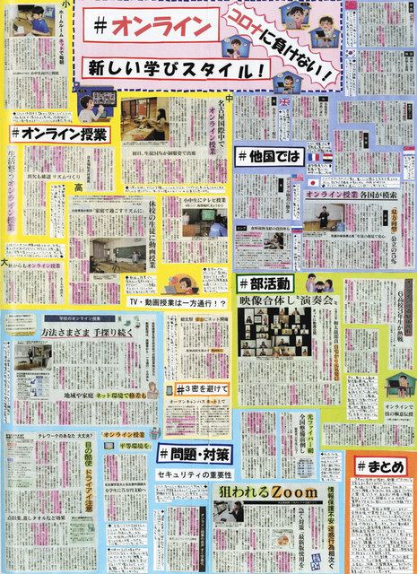 新聞切り抜き作品作り方を優秀作品から学ぶ 中日新聞web