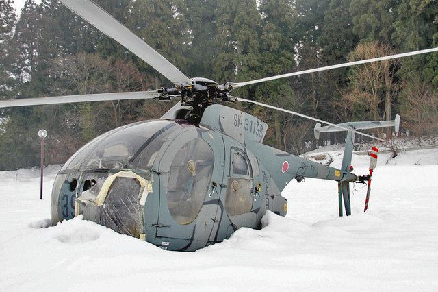 上志比の公園ヘリ“退役” 20年近く展示、老朽化：日刊県民福井Web