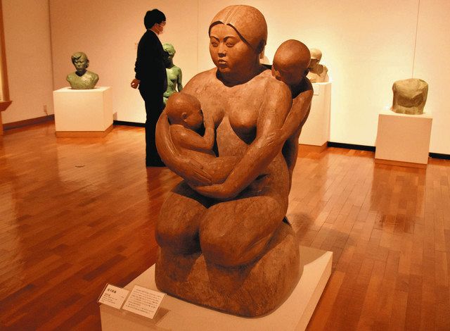 田中太郎さん 彫刻美 七尾美術館で没後30周年展：北陸中日新聞Web