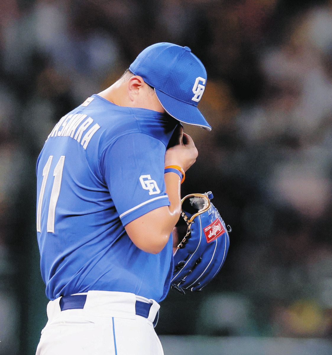 元阪神タイガース 福留孝介 選手 ハッピ 法被 面倒 中日ドラゴンズ