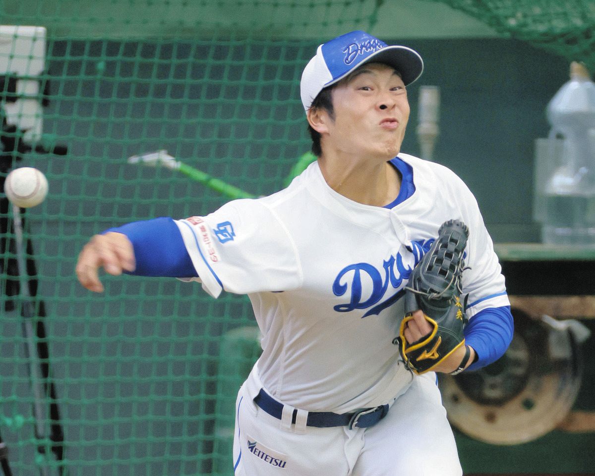 中日・伊藤茉央、投げ込んだ球数、チーム最多の1400球超「ズレが小さく