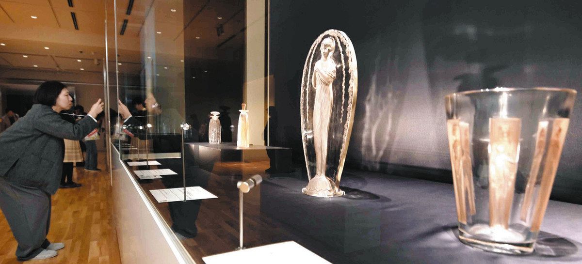 フランス装飾美の世界 時代の潮流映し出す「ルネ・ラリック展」 国立