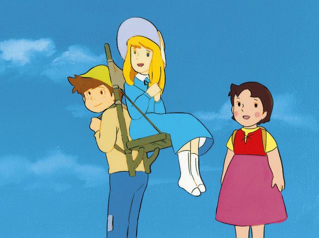 『アルプスの少女ハイジ』ロビーカード　高畑勲　宮崎駿　アニメ　映画　ジブリ アルプスの少女ハイジ』ロビーカード 高畑勲 宮崎駿 アニメ 映画