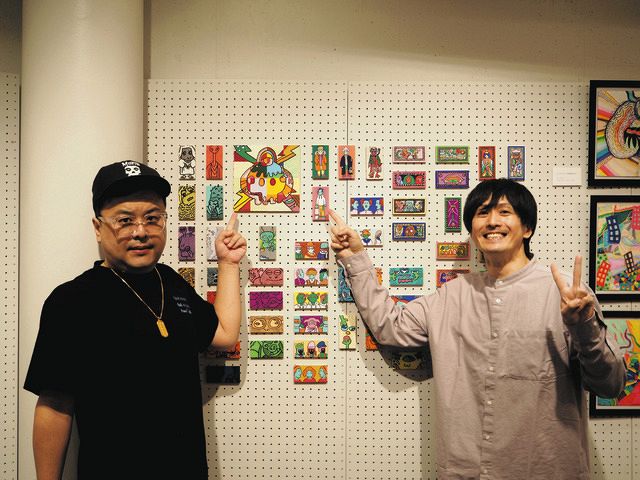 とろサーモン久保田和靖個展『なぐりがき』」の様子。 - とろ