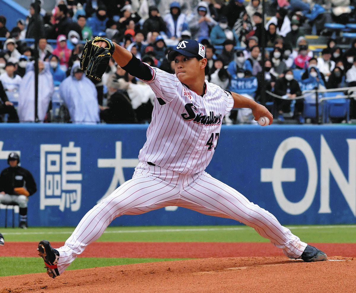 ヤクルト・高橋奎二、開幕ローテ入り確定 5回途中9奪三振に高津監督も