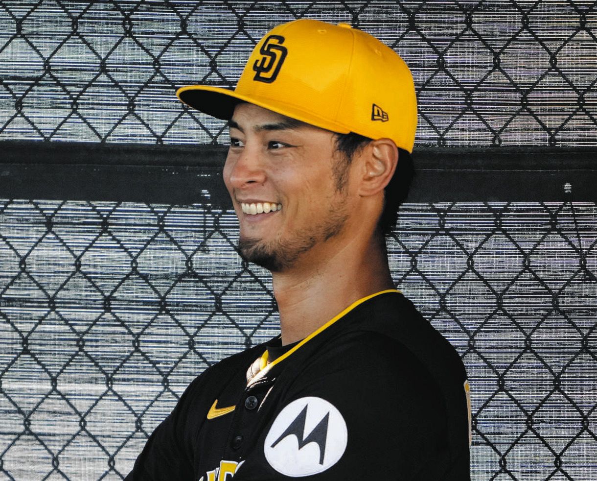 MLB ソウルシリーズ パドレス ジャージ キム・ハソン M ダルビッシュ