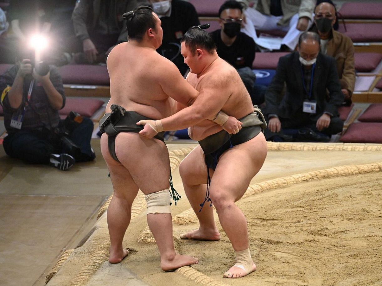ジャスミンです。佐田の海 朝乃山 巡業》佐田の海 錦富士 朝乃山【船橋場所】2026/4/25 SADANOUMI