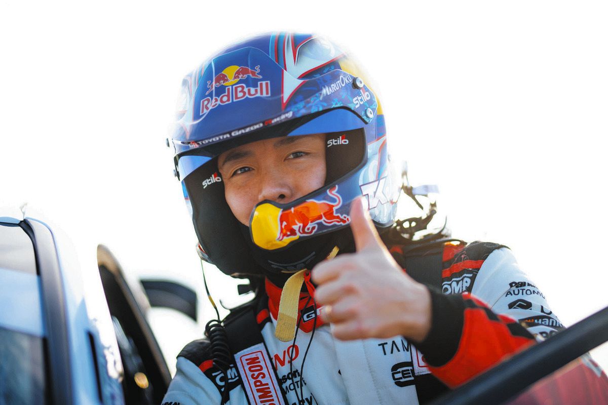 勝田貴元、2年連続2位、あと一歩で初V逃す トヨタがトップ4独占
