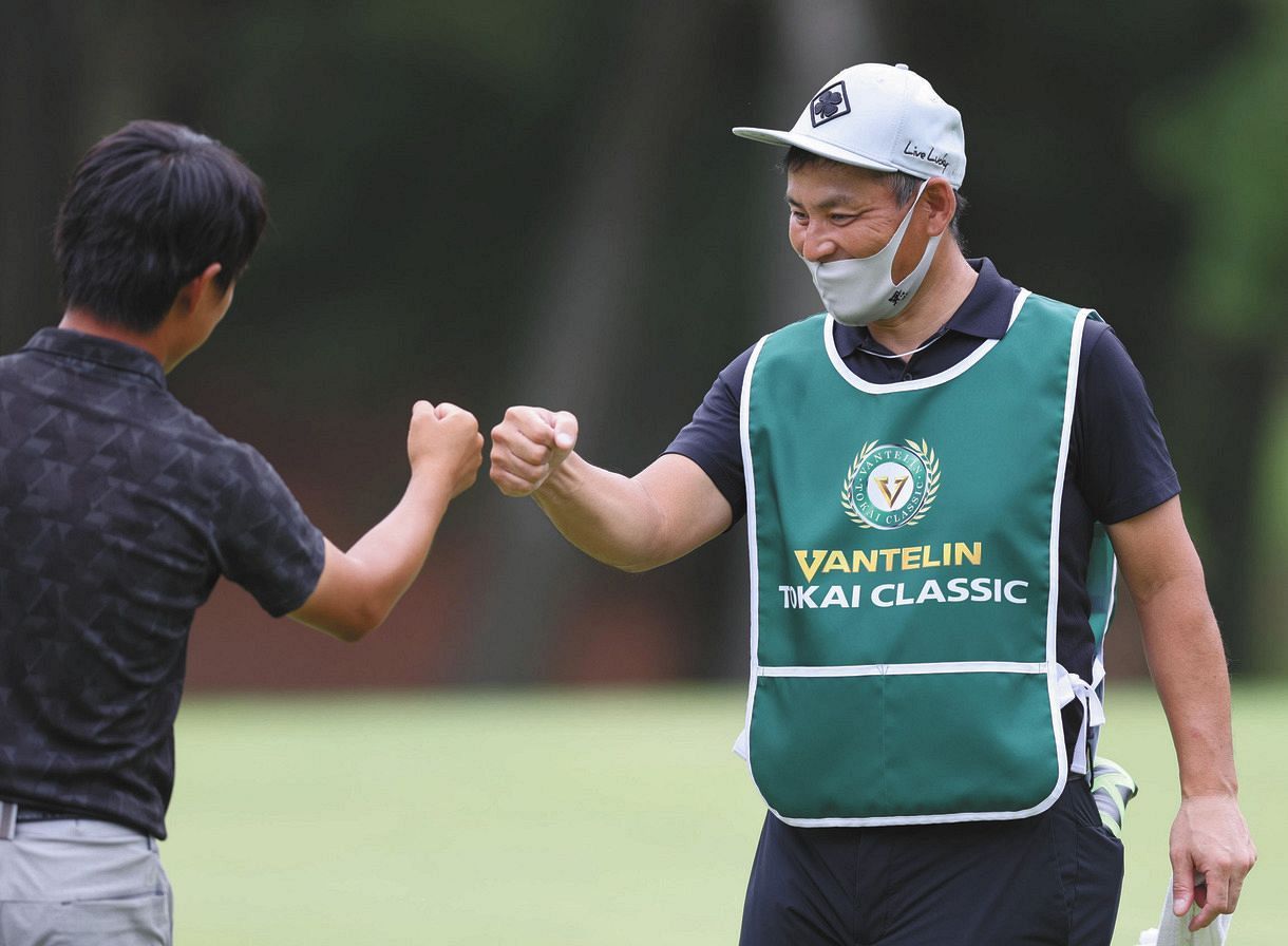 元中日の川上憲伸さんがアマ今川知也のキャディーに「野球とは違う緊張