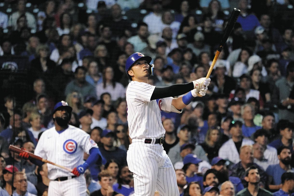 Mlb 久びさアーチの鈴木誠也に地元局は興奮の実況 薬きょうを空にする一発 中日スポーツ 東京中日スポーツ