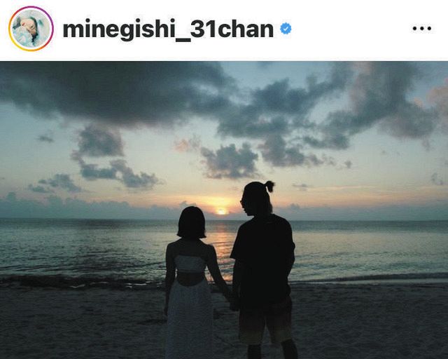 ◇峯岸みなみとてつやの「エモすぎる」サンセットショット【写真】：中