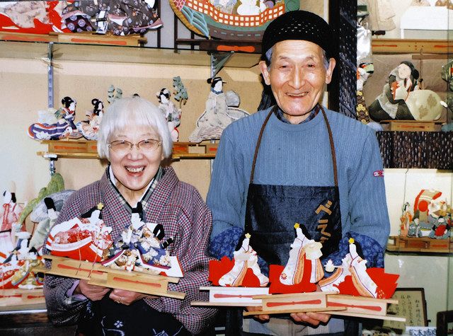 松本押絵雛、2代に渡り丹精 ベラミ人形店の三村さん：中日新聞Web