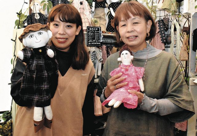 尾州を着こなす一点もの人形 一宮の雑貨店、手作り「尾州ドール」：中日新聞Web