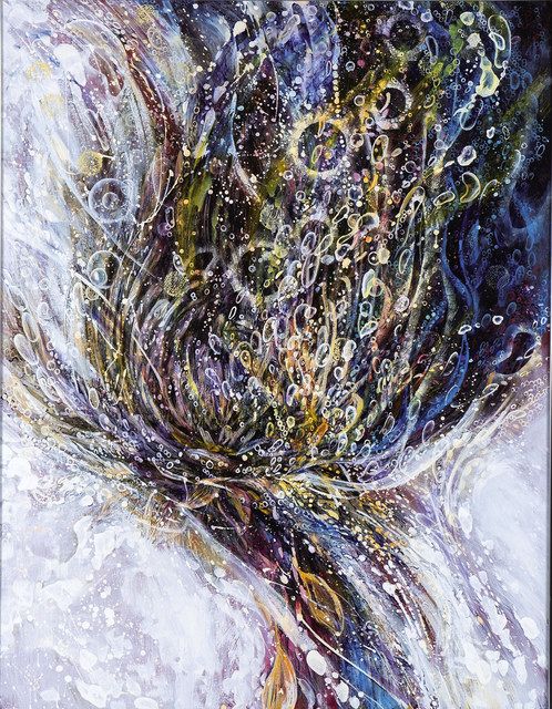恵那の沢田さんがTYK絵画大賞 いのちの飛翔テーマに描く：中