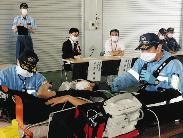 救急隊、処置や連携確認 黒部で4消防署が訓練:北陸中日新聞Web