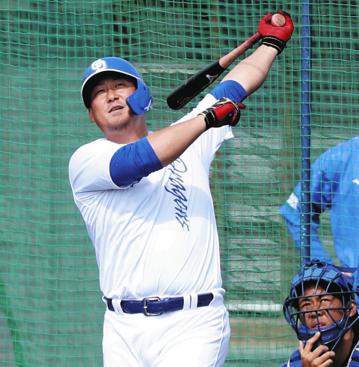 中田翔 バッティンググローブ 中田翔選手 実使用バッティンググローブ